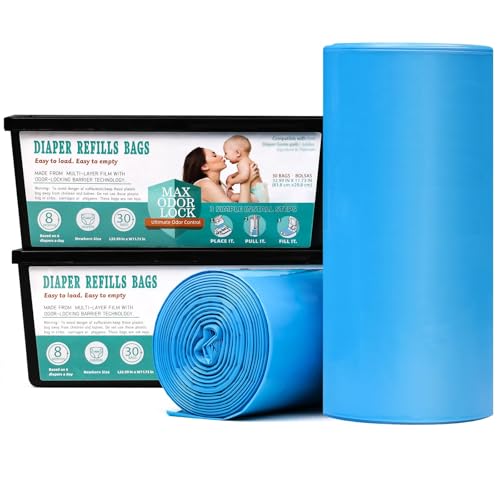 Recharge poubelle anti-odeurs max pour bloquer les effluves de couches