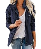 [Matériau] La veste zippée en coton lavé est fabriquée en tissu sergé de coton sergé lavable et a un toucher brossé. Elle est beaucoup plus durable que les autres vestes, respirante, douce et de haute qualité. Les coutures robustes et le matériau résistant assurent une longue durée de vie