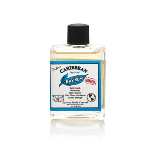 Body Crystal Caribbean Bay Rum Travel Size 1oz fragrance