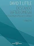  Descanso (After Omega): for Clarinet, Vibraphone, Piano and 3 Crystal Glasses. Klarinette, Vibraphon, Klavier und 3 Bleikristallgläser. Spielpartitur.