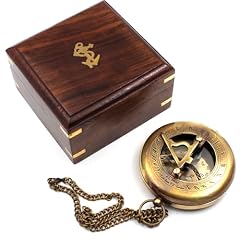 Sundial Compass Steampunk Accessory Antiquated Finish Beautiful Handmade Gift Sundial Clock Sundial Compass Steampunk Accessory Antiquated Finish Beautiful Handmade Gift Sundial Clock product