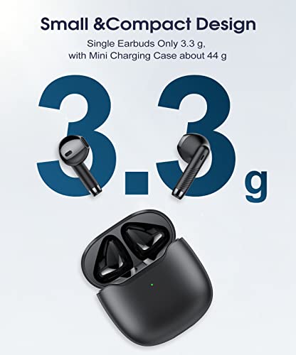coioc Bluetooth Kopfhörer, Kopfhörer Kabellos Bluetooth 5.3, CVC8.0 in Ear Kopfhörer Bluetooth, Ultralicht und… - Image 5