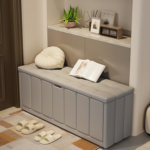 Buffet Haut en Rotin pour Chaussures, Organisateur d'Entrée Chic