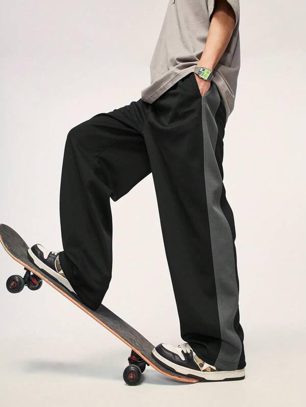 Image of The Modern Soul Loose Fit Track Pant for Men | Lower for Man (Cotton Blend | Baggy Fit)