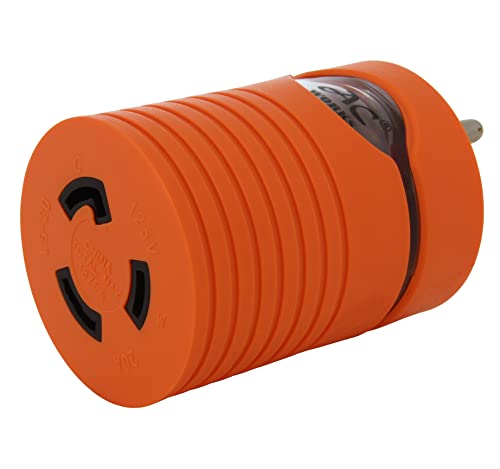 AC WORKS ���b�N�A�_�v�^�[ �ƒ�p15�A���y�A 5-15P �v���O���烍�b�N20�A���y�A L5-20R ���X�R�l�N�^(�R���p�N�g)