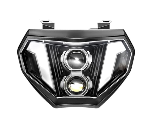 Phare moto LED DRL 12V pour MT09 FZ09 2014 2015 2016 et MT07 2018 2019