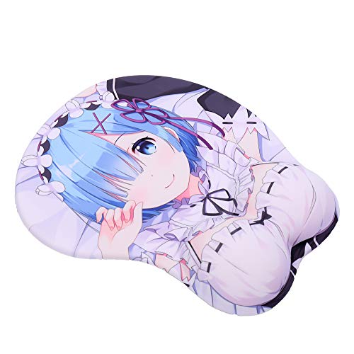 Image of 3D Anime Mouse Pads with Wrist Rest Gaming Mousepads 2Way Skin (MK0017)