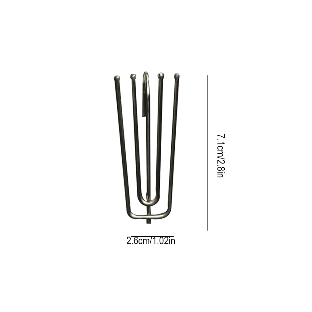 24 X No. 10 x 2 Corrugated Roofing Screws with Hinged Nylon Washer