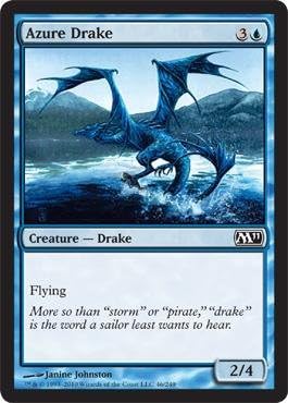Magic: the Gathering - Azure Drake - Magic 2011