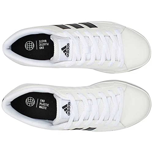 adidas Pantufa masculina, Ftwr branco Núcleo preto Ftwr branco, 41