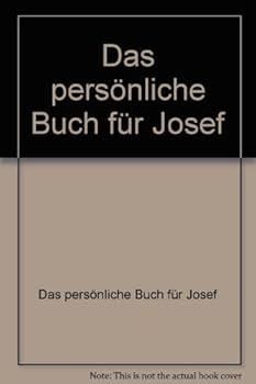 Hardcover Das persönliche Buch für Josef Book