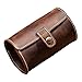 UKCOCO Watch Roll Case Uhr Reisebezug 2 Slots Uhr Lagerrolle Leder Uhrenbox Organizer Retro Uhrenanzeige Koffer Multifunktionale Uhr Aufbewahrungsbox für Lageranzeige Uhr Schmucksachen-