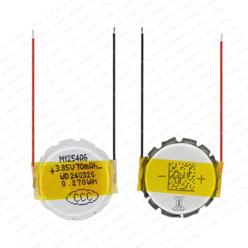 Image of 70mAh 3.85V TWS Round Battery for JBL | Sony | Samsung | B&O | Jabra | Oppo | Oneplus | Realme - with 12 Months Warranty* (2, TWSJBL)