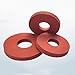 10Pcs M18-M20 Silicone Foam Gaskets - High-Temp Resistant Sealing Rings for Automotive, Plumbing & Industrial Applications(20x50x5mm)