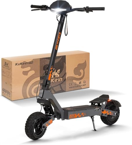 Kukirin E Scooter Elektro Elektroroller Erwachsene Elektroscooter E Roller Offroad Elektro Scooter Roller Patinete electrico(55 Km Reichweite) G2
