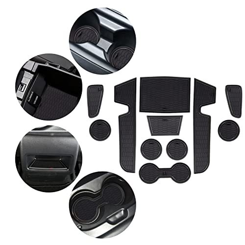 Yee Pin Set de 11 pièces de Tapis de Protection antidérapants en Caoutchouc pour habitacle de Voiture Toyota Corolla E210 2019-2021