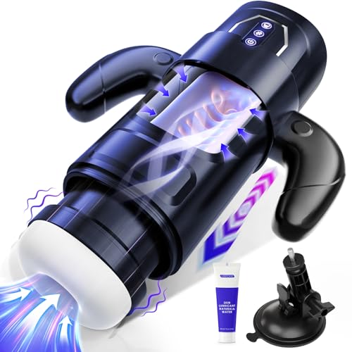 Male Masturbator Sex Toyscouples for Man, Deluxe 6In1 Accelerate Boost Thrusting Sucking Vibrating 9 * 6 * 3 Modes 300g Sleeve Strong Suction Cup Blowjob Fleshlight Adult Toys Mens Doll Stroker