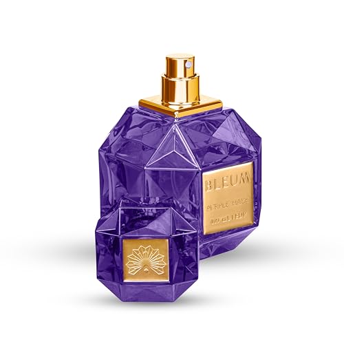 Image of BLEUM Purple Haze | 100 mL | Unisex Men Women | Long Lasting Floral Perfume Fragrance Scent | 25% EDP Eau De Parfum (Floral)