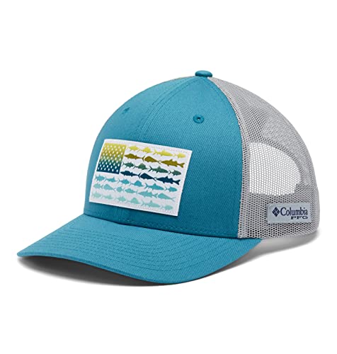 Image of Columbia PFG Fish Flag Mesh Snapback