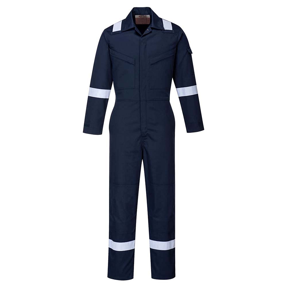 Portwest FR51 Kombinezon Bizflame Plus dla Kobiet, Granatowy, Regularny, Rozmiar XL