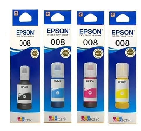 ONE Plus Enterprises 008 (T06G1 T06G2 T06G3 T06G4) B/C/Y/M Ink Bottle Set for L6550 L6570 L6580 L15140 L15150 L15160 Compatible with epson Printers (B0CW9PRLLV) Amazon Price History, Amazon Price Tracker