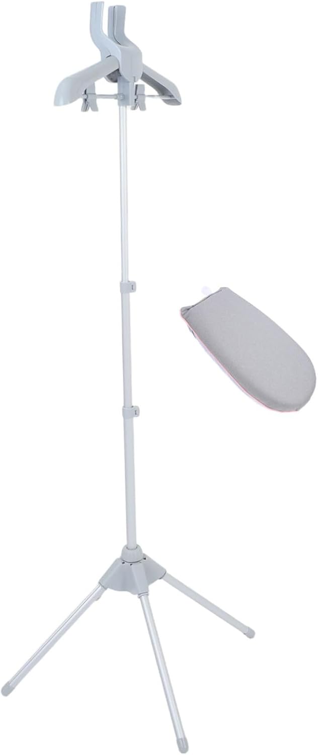 CHILDWEET Steam Iron Hanger Stand Clothes Hanger for Steam Ironing Collapsible Steaming Rack Clothes Ironing Accessories