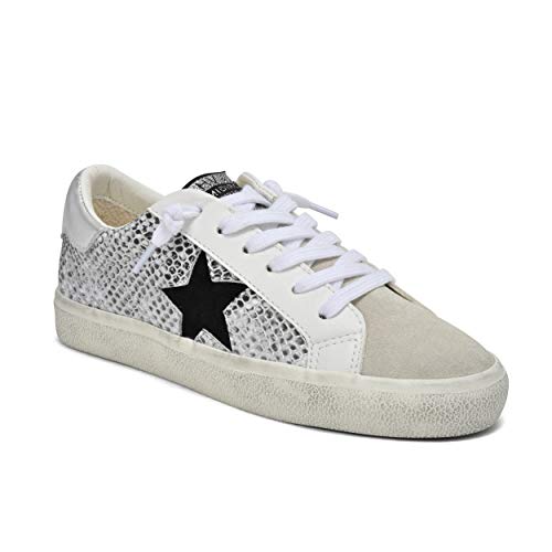 VINTAGE HAVANA Womens Kate Metallic Slip On Sneakers Shoes Casual - Gold, White3