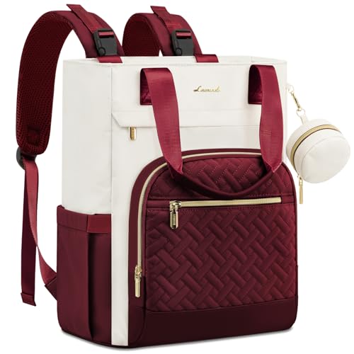 Image of LOVEVOOK Diaper Bag Backpack, Baby Bag for Mom with Changing Pad Pacifier Case,Waterproof Trave Baby Girl/Boy Diaper Bag Tote