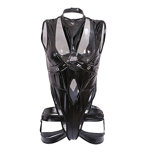 Lingerie en cuir effet confortable taille L pour sublimer les formes