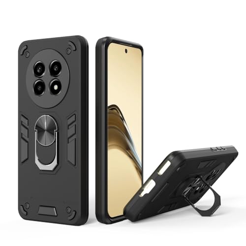 Image of NDCOM for Realme 14 Pro Lite 5G Back Cover | Premium Protective Realme 14 Pro Lite Back Cover | Ring Holder Case