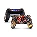 PS4 Controller Skin de 46 North Design, 3M Technology, Dragón Monstruo Ojo Sangre Escala Terror Dinosaurio Gótico Edad Media, Apto Para PS4 Regular, Pro, Slim Controladores, Fabricado en Canadá