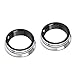 Pzhoais BB30 to Converter Bottom Bracket Conversion Adapter Ring 42mm, Black & silver