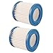 Produktbild RASHION Summer Pool Papie filterkartuschen Kartuschenfilter Papier für Filterpumpensysteme mit 300/330 gal/h(2 PCS)