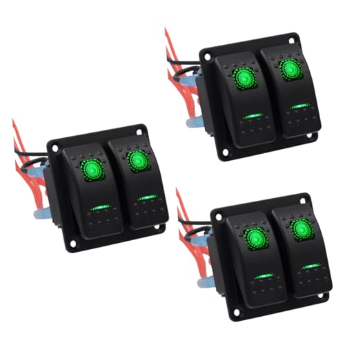 Panneau en aluminium matériau de choix avec interrupteurs LED à 5 broches
