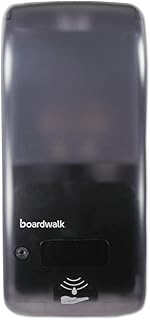 Boardwalk SHF900SBBW Dispensador de jabón de espuma híbrida Rely de 900 ml x 4 pulgadas x 12 pulgadas, color negro perla