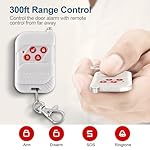 WiFi Alarm Home Security System, Wireless Alarm System with Loud 120dB Motion Sensor Siren, Window Door Alarms Sensor, Remote Control for Shed Garage - Image 2