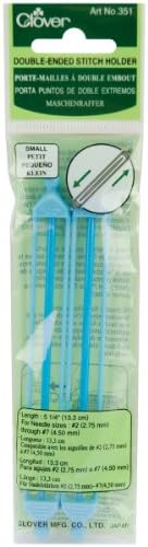 Clover 351 Double-Ended Stitch Holder Small, Multi-Colour, 1