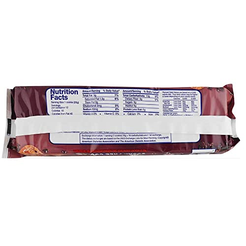 Chocolate Chip Lovers - Voortman Sugar Free Chocolate Chip Cookies (6, 8Oz Packs) - Delicious Real Chocolate #TOP3