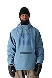 686 Men's Waterproof Hoody - Water & Weather Resistant - Stellar Blue, Medium