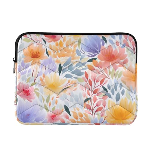 Funda para portátil 13-14 pulgadas con diseño floral colorido