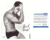 Noah Beck Signed Autograph 8x10 Photo Shirtless Actor Model TikTok ACOA COA