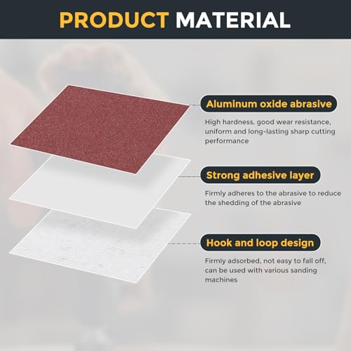 Disques abrasifs 150 mm grain 1000 pour ponçage bois et métal