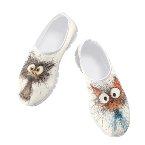 Image of Jeiento Cute Dog Women's Casual Slip On Shoes Loafers Sneakers for Women
