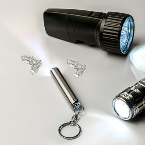 Ampoule LED E10 6V culot à vis pour lampe torche et mini lanterne - 6