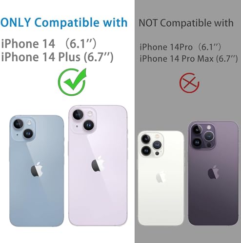 Image of Xmon Back Camera Lens Protector for iPhone 14 Plus (1 Pack) Premium Camera Glass Protector Guard, Anti-Scratch, Ultra-Clear, Easy Installation