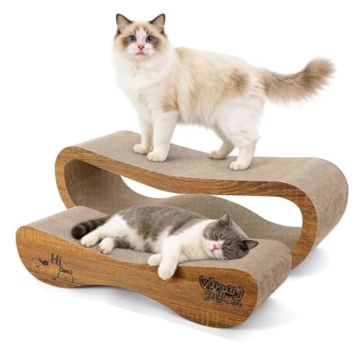 2 in 1 Cat Scratching Board Lounger