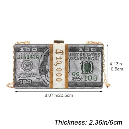 Sacs de soirée dollar pour femmes sac à main classique de dîner et cérémonie