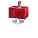 Produktbild Geneva Lab S  Stationen Dockingstation (75  20.000 Hz, 3,5 mm, iPhone, iPod, FM, LED, Rot)