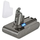 👍[Voll kompatibel mit der Dyson V6-Serie]: Ersatzakku für Dyson V6 DC58 Dyson DC59 DC62 DC72 DC74 Dyson akku SV03 SV04 SV05 SV06 SV07 SV09 595 650 770 880 Absolute Animal Motorhead Slim. Weitere Modelle finden Sie in der Produktbeschreibung.
