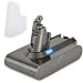 KUNLUN V6 Ersatzakku für Dyson V6 Akku SV03 SV04 DC58 DC59 DC61 DC62 DC72 DC74 VTC4 SV03 SV05 SV06 SV07 SV09 Staubsauger 21.6V 4000mAh